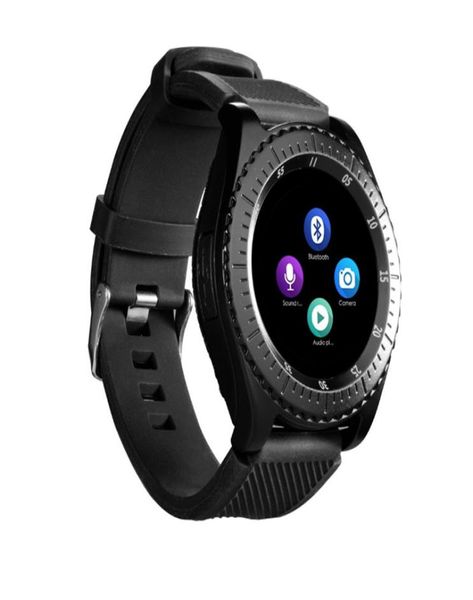 Men039s Moda Smart Electronic Touchscreen Watch Designerz3 Card Bluetooth Call Pão de celular Câmera Relógio Caso de aniversário GIF9654176