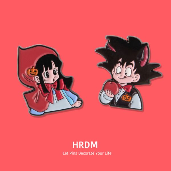 film di gioco d'infanzia Dragon smalto Pin Film di anime Cute Game Pins Hard Enamel Pins raccolta battitori per backpack backpack backpack battini