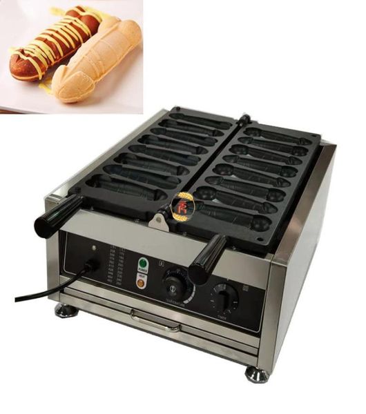 Commerciale 110V 220V Electric 8pcs Penis Waffle Dog Baker Vulva Penis Waffle Maker Iron Machine1706871