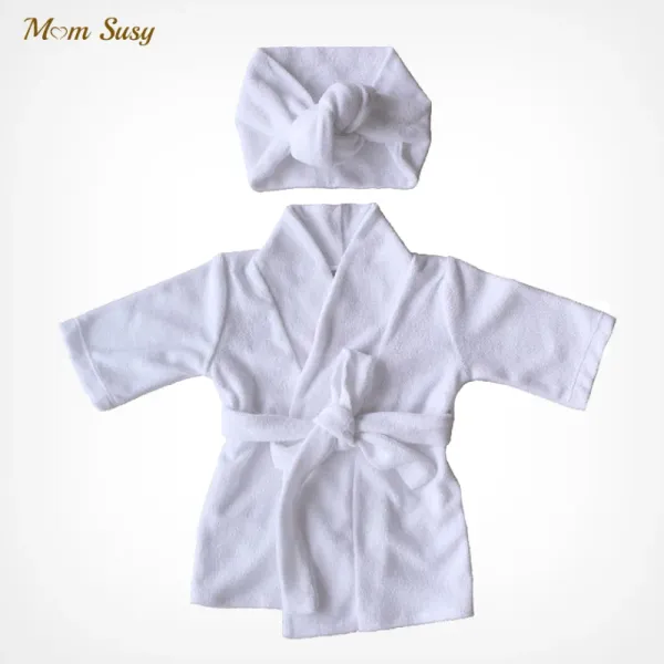Мыши новорожденный мальчик -девочка для девочки на 100% хлопковые полотенцы Терри младенец -хала -ход с капюшоном с головным убором домашний костюм 02y