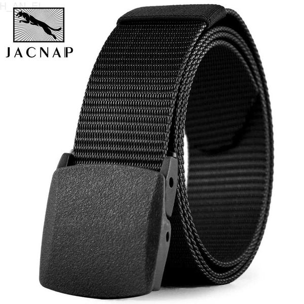 Пояс Jacnaip Mens Belt Tactical военный выживание Высококачественное массовое морское корпус Canvas Nylon Mens Luxury Belt Giftc240407