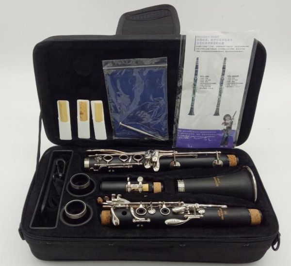 Yamaha Intermediate Student BB Clarinets CL255 17 Schlüssel mit Zubehör Professionelles Student Model Bakelite9343950