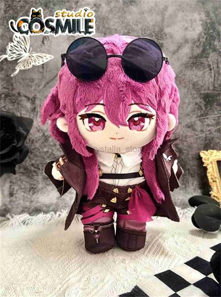 FILME TV PLUSH Toy Game Honkai Honkai Star Rail Kafka Plexhie Plushie 20cm Plush Doll Toy Clothing Clothing KM 240407