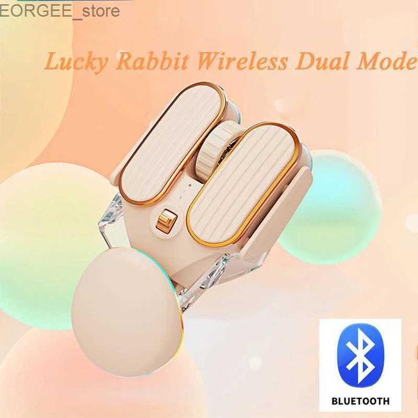 Мыши Bluetooth Wireless Silent Mouse RGB Зарядка мышь 2Mode для MacBook PC Gaming Office Mouse для девочек подарки Y240407