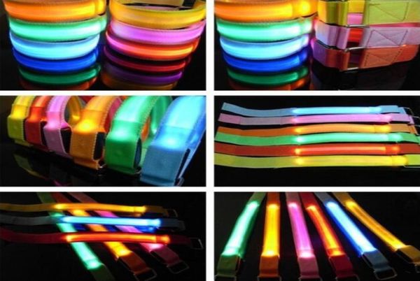 Braço luminoso de LED com pulseira de iluminação esportiva ao ar livre com um único braço flash pode ser a pulseira de logotipo personalizada 20207715971