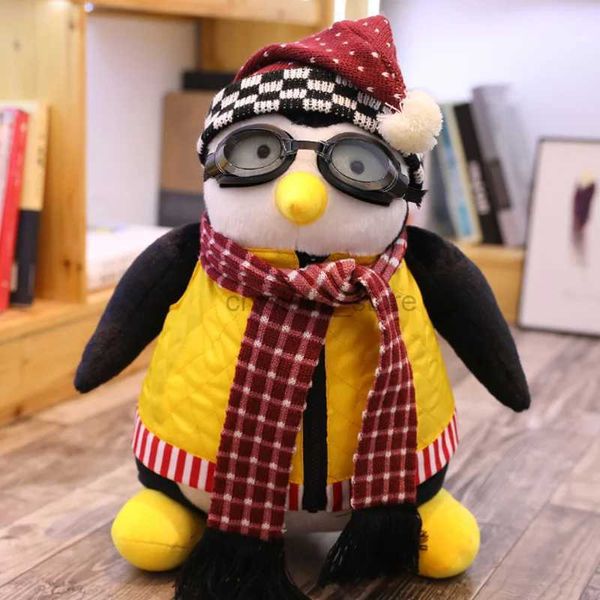 Filme TV Plüschspielzeug 27/47 cm Freunde Hugsy Plüschpuppe Joeys Freund Penguin Spielzeug Plushie Figur Stofftier Hagi Abnehmbares Kleidergeschenk für Fans 240407