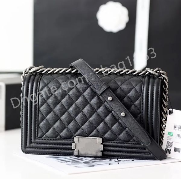 10A дизайнерская сумка роскошная сумка для плеча высокая качественная дизайнерская сумка высококачественная модная черная женская сумочка маленькая кожаная флип -пакет с коробкой