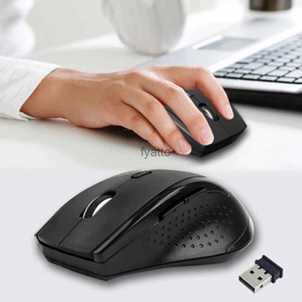 Mouse mouse pc gaming mouse suporta 600/800/1200 DPI 2,4GHz Mouse sem fio adequado para Windows 7/XP/Vista/98/2000 H240407