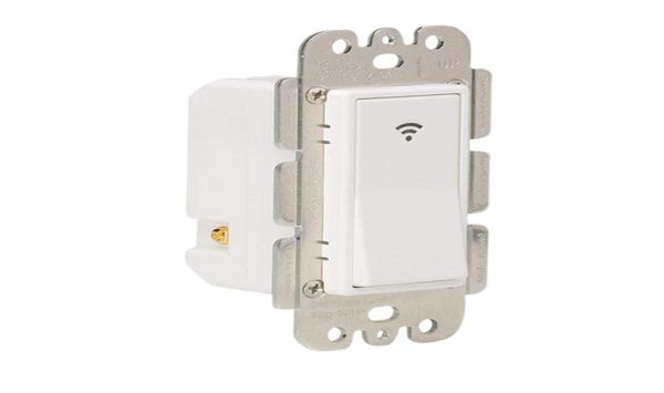 Fernbediener WiFi Smart Light Switch Wireless Fernbedienung Inwall Timer für Lüfterlichter kompatibel mit Alexa Google Homen2472455