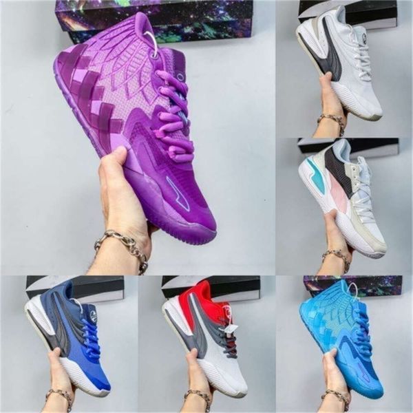 4S Lamelo Sports Scarpe Sports Designer Lamelo Basketball Scarpe da basket MENLO BALL MB Rick Grade Runner Sport Sport