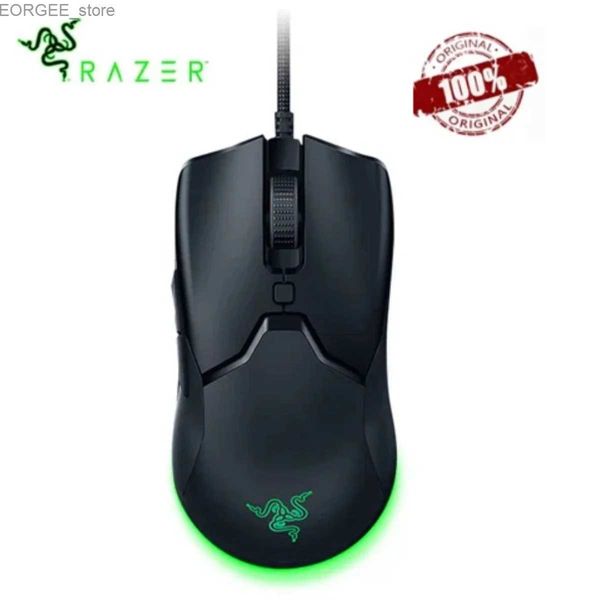 Мыши Razer Viper Mini Game Game Mouse Ultra Light Design Choma RGB Light 8500 DPI Датчик датчика мыши для мыши бесплатная доставка Y240407