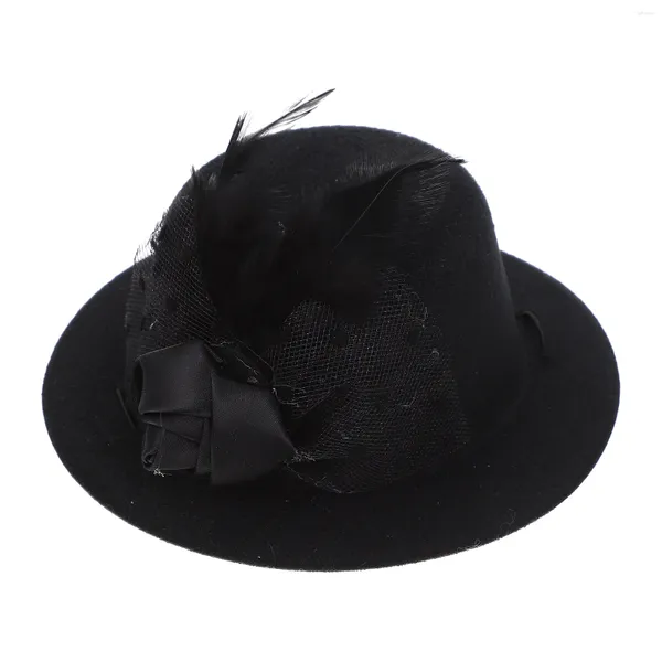 Abbigliamento per cani Cappello per animali domestici Accessorio per bowler decorativo per cuccioli resistenti ad usura abbigliamento vintage delicato