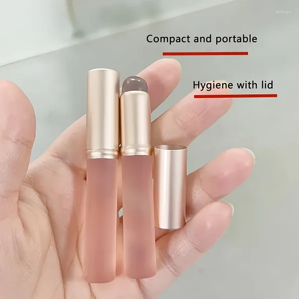 Make -up Pinsel Silikon Rundkopf weiche Lippenpinsel Pro Lippenstift Anwendung Smudge Girls Frauen Kosmetische Werkzeuge MACHE