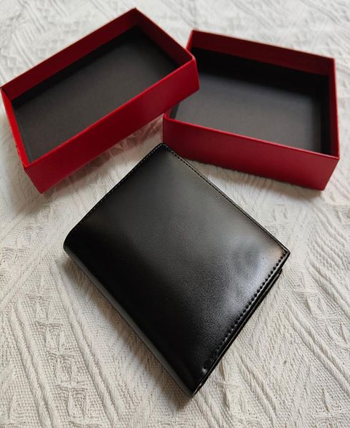Top -Männer -Kartenhalter Luxus -Designer -Brieftaschen Neue Frauen Kreditkarten Lederstil Euro Trend kleines Taschen Slim Portfolio geliefert mit BO8280964