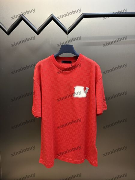 Xinxinbuy Men Designer Tee Camise