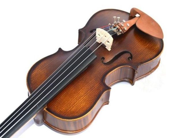 V300 Hochwertige Fichte Violin 18 Handwaren Violino -Musikinstrumente Violine Bogen Violine Strings 78077799