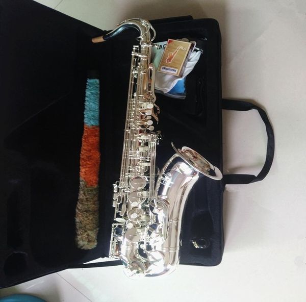 Neues Hochqualität Silber Tenor Saxophon Yas875ex Japan Marke Sax BB Flat Music Instrument mit Case Professional Level3139687