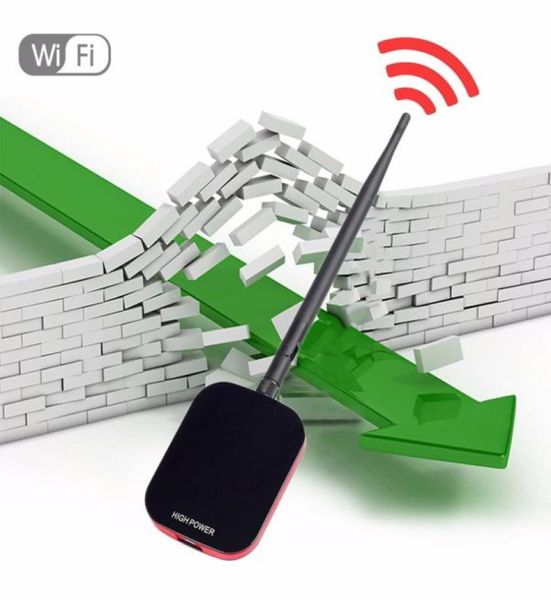 Novo Adaptador de Wi -Fi WIFI sem fio N9000 de alta potência N9000 150Mbps Receptor WINNA WI FI WINA 2285079