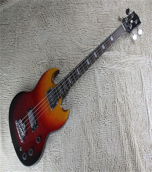 2022 Neueste SG Bass Gitarre 4 Saiten Hochwertige Musikinstrumente Verkauf9090211