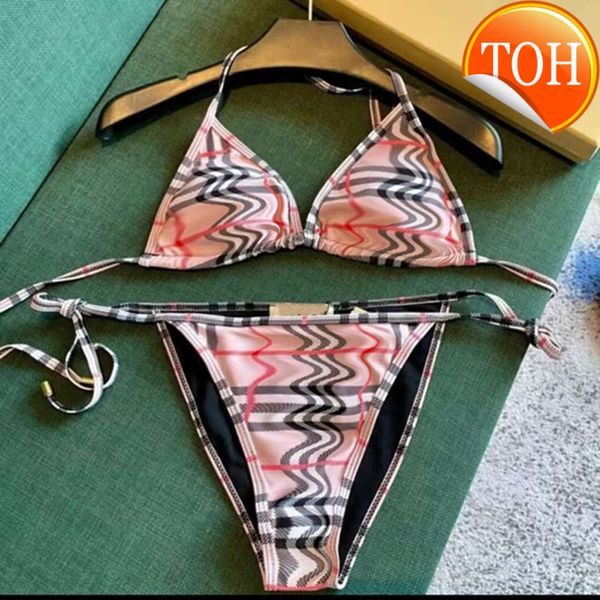 2024 economico 2024 New Fashion Designer Wholesale Womens Swimwear Sexy Mix 58 Styles Swimsuit Classics Brown SS Bikini Set Women Fashi