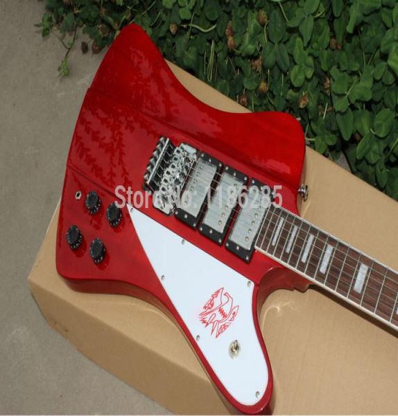 Instrumento musical chinês Gbson Red Color Firebird Electric Guitar9002807