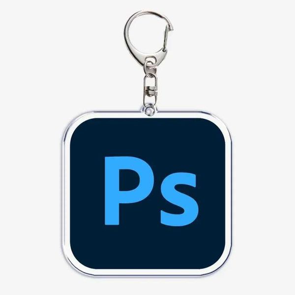 Keecheins Glenyards Creative Software Clesschain acrilico trasparente PS PR Excel Accessori a doppia catena a doppia catena Gift di gioielli Q240403