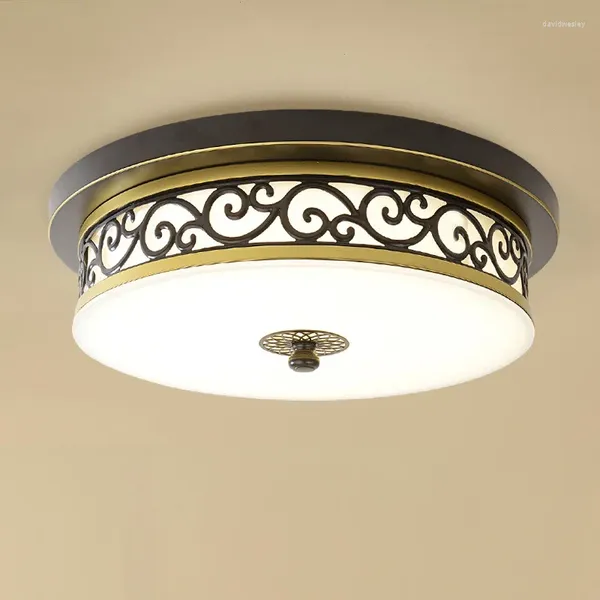 Luci a soffitto Lampada Branch lampadario illuminazione camera da letto retrò yiguang lampade appese lucido lucido decorazioni per la casa moderna accessoria