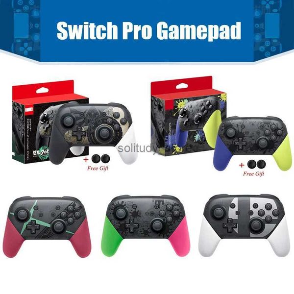 Spielcontroller Joysticks Wireless Bluetooth Gamepad für Switch Pro Controller Joystick für Switch Game Console mit 6-Achsen-Handle Q240407