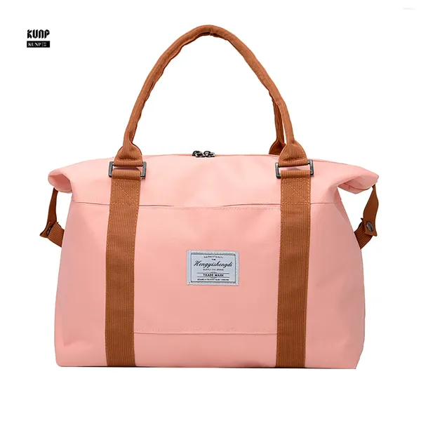 Bolsas de armazenamento viagens de negócios portáteis Bolsa de bagagem de bagagem de bagagem de grande capacidade Yoga fitness feminino embarque feminino