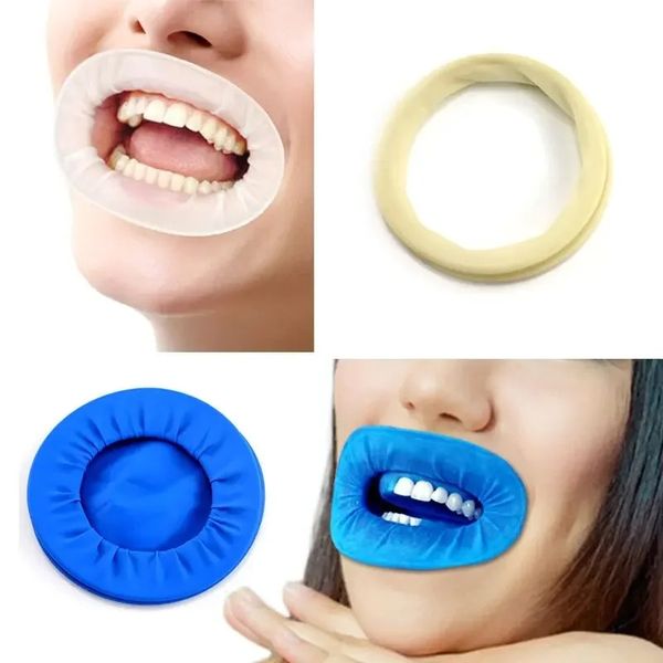 Dental O Form Mundöffner Gummi Steriler Mundöffner Oral Wange Expandanten Retraktor Gummi -Mundöffner