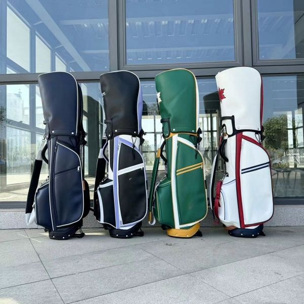 Golf Çantaları Üç renk mevcuttur Stand Çantaları Büyük Çap ve Büyük Kapasiteli Su Geçirmez Malzeme Logolu resimleri görüntülemek için bize ulaşın