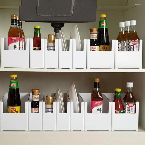 Bottiglie di stoccaggio cassetti cucina contenitori mobili per cassetti in plastica per le spezie organizzatore di stoviglie custodia per il bagno