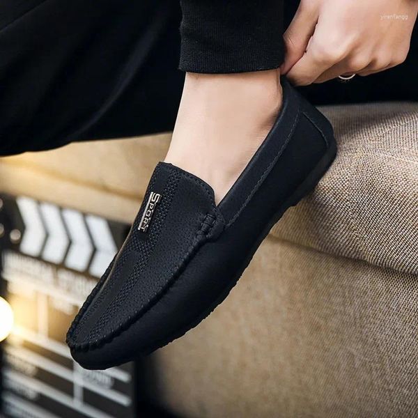 Casual Schuhe Modes Männer Frühlings-/Sommer-Business-Herren Low Top Slip-on Drive Trendy Slady Mocasines