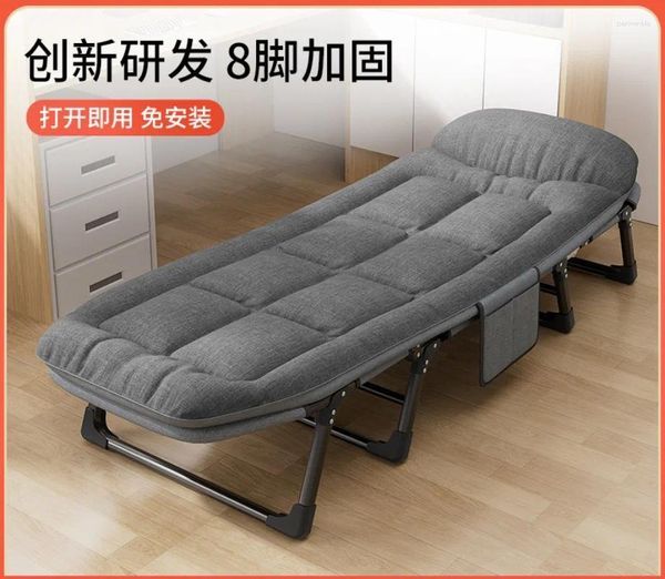 Cucina deposito ripieno letto pieghevole letto rinforzato ad artefatto singolo extra spesso semplice sedia reclinabile multifunzionale