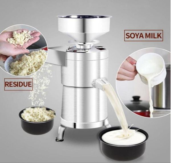 Ticari Yüksek Kuvvet Eşyaları Öğütücü Kağıt Çekme Makinesi Yıpranma Mill Rafiner Cürverme Bulamaç Ayırma Soya Süt Makine Fasulyesi Fasulyesi Curd M8695665