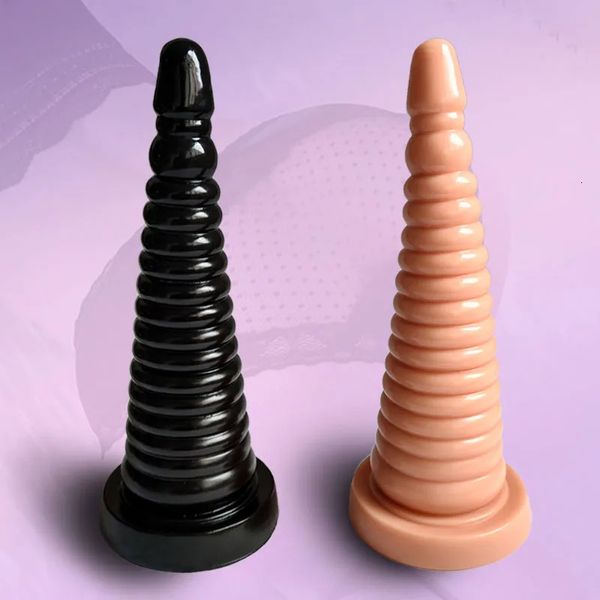 Big Anal Plug Plug Large Dildo Butt Plug Anal Toys For Men Mulheres Massageie o Flirt Flirt Masturbate Buttplug Sex Products Shop 240402