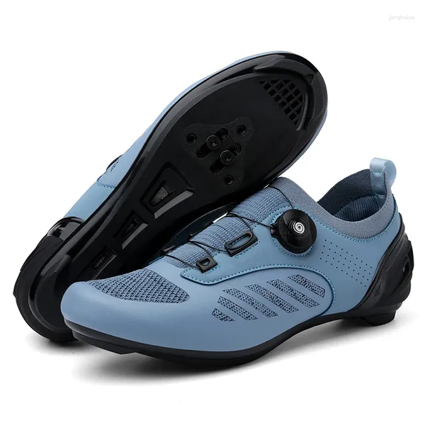 Sapatos de ciclismo Summer Mountain Mountain Bike Men's Sports Route Cleat Cyclocross Speed Sneakers Racing Racing Women's Bicycle