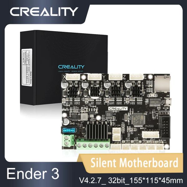 Casos Creality 3D Impressora Ender 3 Kit de placa -mãe silenciosa atualizada 32 bits de alto desempenho v4.2.7 com TMC2225 Driver Marlin 2.0.1