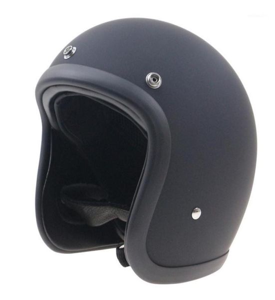 Japaner Low -Profil -Motorradhelm 500TX Cafe Racer Helm Glasfaserschale Leichtgewicht Vintage Motorrad 11120466