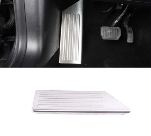 Für Tesla Model 3 20172020 Autozubehör Treiber Fußruhe Pedal Pad Cap Decker Aufkleber Rahmen Rahmen Innenausstattung Trim Decoration43548454220