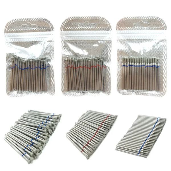 Bits 50pcs thaped bits de broca de diamante de cone para esfoliação para acessórios de máquina de pregos elétricos acessórios de moagem para mover acessórios