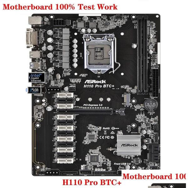 Motherboards für Asrock H110 Pro BTC Motherboard unterstützt 6/7. Generation.