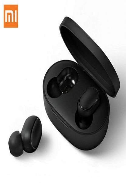 Original Xiaomi Redmi Airdots Kopfhörer Xiaomi Wireless Earphone Voice Control Bluetooth 50 Rauschreduktion Tap Steuerschutz 9630051