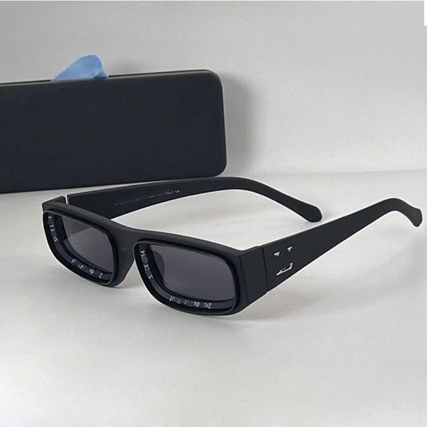 Designer Rectangular Frame occhiali da sole per la sfilata di moda maschile, O occhiali da sole Trendy Street personalizzati con più colori da scegliere da Z2601U