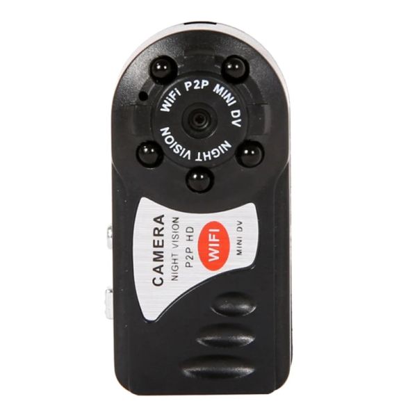 Câmeras Q7 1080p WiFi Mini Câmera DV DVR Recorder Câmeras Pequenas Câmeras Infravermelho Visão Noturna IP Cam Video Camera