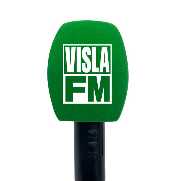 Aksesuarlar Özelleştirilmiş Akın Mikrofon Köpük Baskı Kapakları Mikrofon Ön Cam Logo Sünger TV İstasyonları İçin Rüzgar Gezinçiler Röportaj