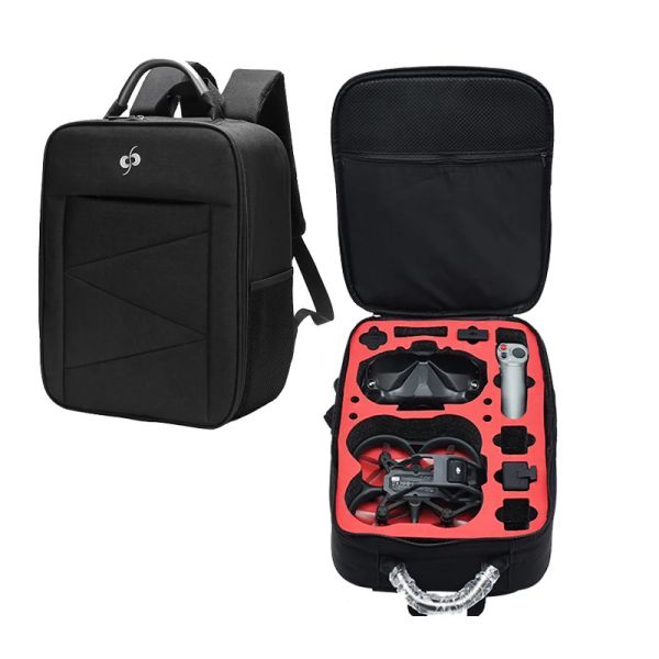 Accessoires Rucksack für DJI Avata Bag Handtasche tragbare Hülle DJI Schutzbrille V2 / Schutzbrille 2 Gläser Batterie Fernbedienung Steuerbeutel wasserdichte Tasche