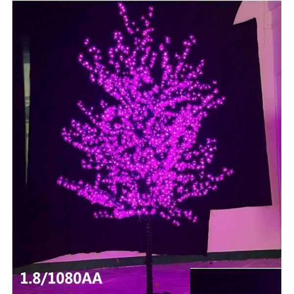 Decorazioni natalizie Ship 65ft 18m 864 PC altezza LED a fiore di ciliegia fiore d'albero esterno giardino decorazioni per le luci delle vacanze LEDS6963811 DR DHVN3