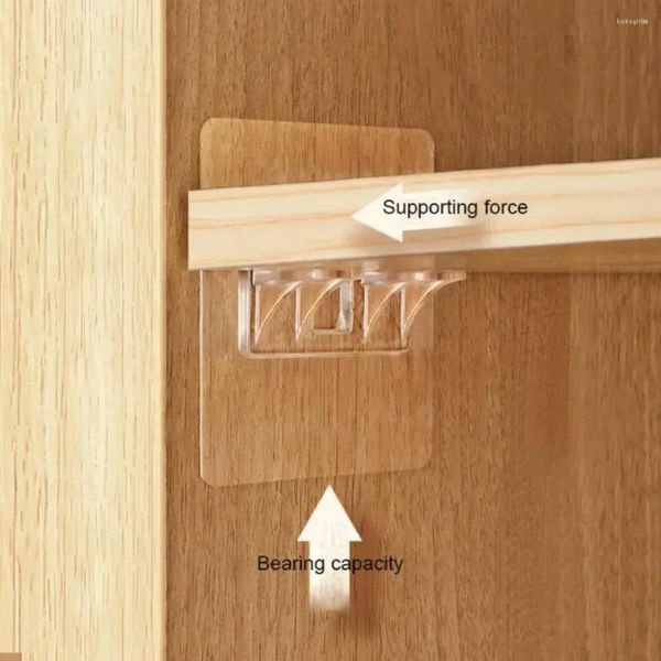 Ganchos fortes pegs prateleira de ferramentas de ferramentas de suporte de suporte de suporte de suporte de armário clipes de parede de armário