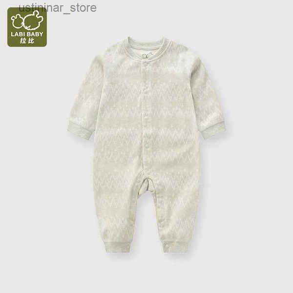 Rompers Spring e outono recém-nascido Bodysuit 0-18 meses Baby Mumpsuit Boy and Girl Salbing Roupes Home Arcela L47